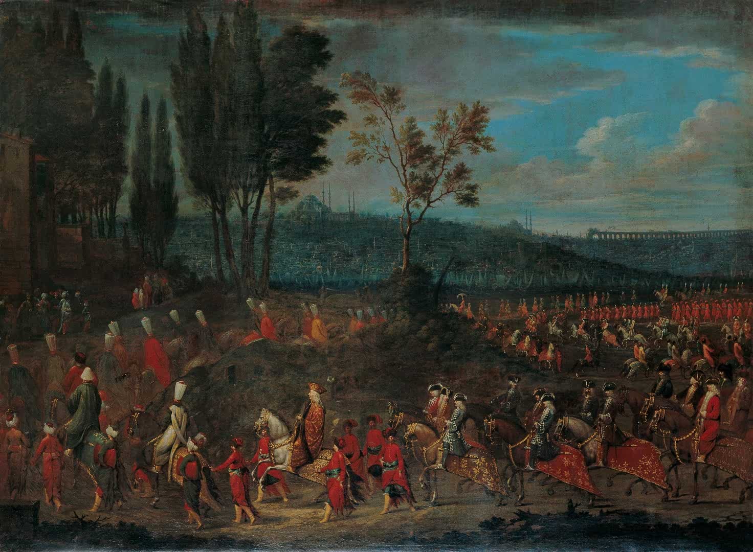 Venedik balyosunun Topkapı Sarayı’na kabulü